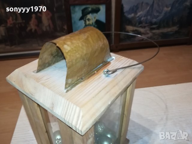 ФЕНЕР КОЛЕДА ОТ ГЕРМАНИЯ 0612230741, снимка 15 - Антикварни и старинни предмети - 43292232