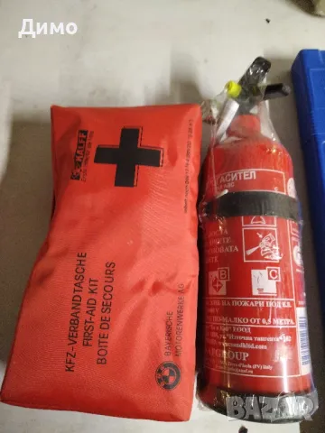 пожарогасител аптечка триъгълник бмв bmw , снимка 2 - Части - 49352805