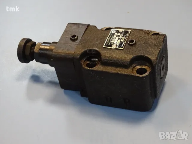 Хидравличен преливно-предпазен клапан тип ПГ52-24 6.3МПА, снимка 2 - Резервни части за машини - 47464148