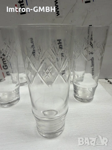 К-Т Кристални чаши за вода или безалкохолни напитки, снимка 2 - Сервизи - 53228241