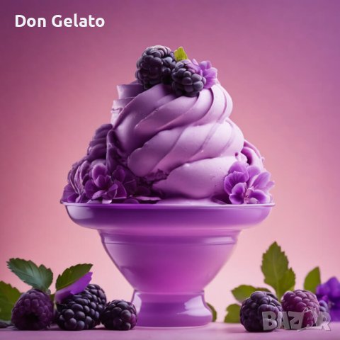 Суха смес за сладолед ВИОЛЕТКА* Сладолед на прах ВИОЛЕТКА* (1300г / 5 L Мляко), снимка 6 - Други - 34035037