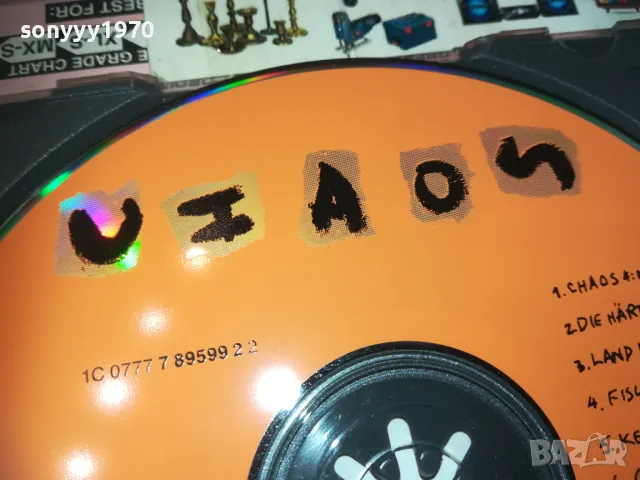 CHAOS CD-ВНОС GERMANY 0210240755, снимка 12 - CD дискове - 47429618