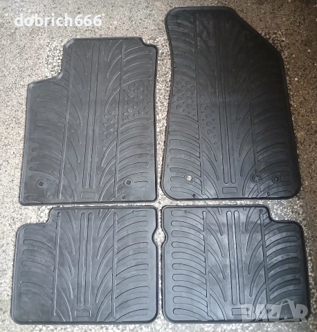 Гумени стелки Fiat Bravo 2 Фиат Браво 2007-2014г. Lancia Delta 2009+