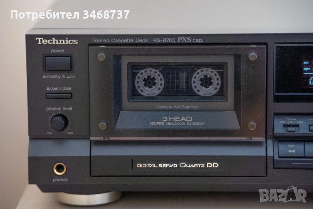 Дек Technics RS-B 765 PXS cap., снимка 3 - Декове - 52505542