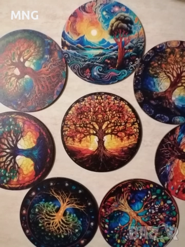 Подложки за чашки, снимка 6 - Декорация за дома - 52260489