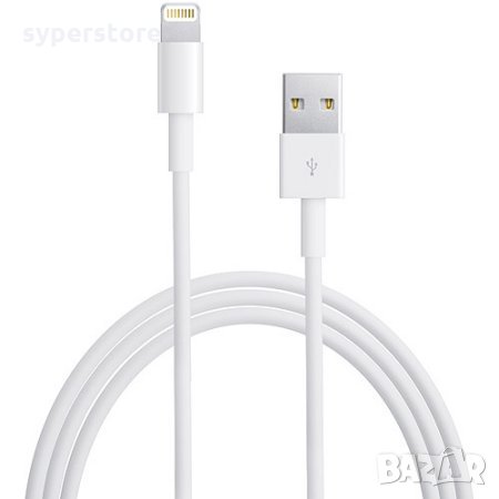 Кабел Lightning към USB за iPhone 5 iPhone 6 iPhone 7 Foxconn SS000071 Lightning to USB iPhone 5,6,7, снимка 1 - USB кабели - 19925706