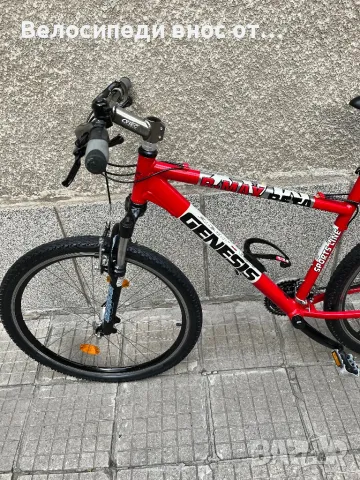 Алуминиев велосипед 26 цола 24 скорости преден амортисьор аиро капли палцови команди много запазено , снимка 14 - Велосипеди - 49780135