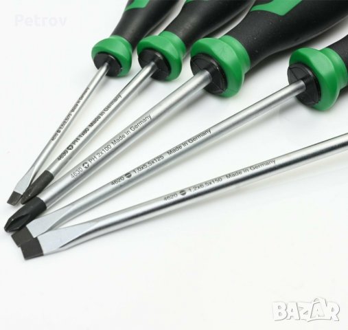 STAHLWILLE 4688A - 5бр. Profi Отверки !!!CHROME ALLOY STEEL/ORIGINAL STAHLWILLE MADE IN GERMANY!!!  , снимка 3 - Отвертки - 26508906