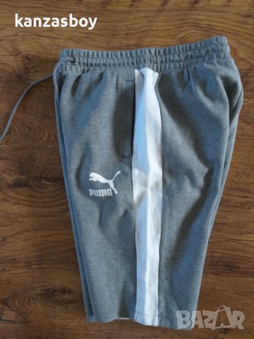 PUMA Men's Archive T7 Bermuda Shorts - страхотни мъжки панталони КАТО НОВИ, снимка 5 - Спортни дрехи, екипи - 36855786