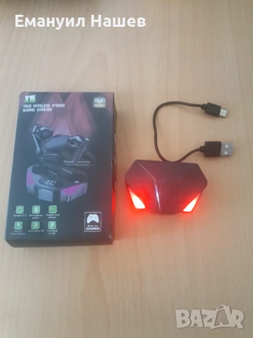 💥 Нови Безжични Геймърски Слушалки X15 – TWS Bluetooth 5.3 🎧 , снимка 1