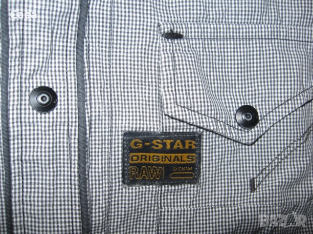 Риза G-STAR  мъжка,С, снимка 4 - Ризи - 37462642