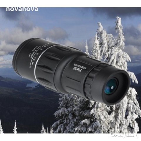 Мощен монокъл , бинокъл Bushnell 16х52, снимка 3 - Екипировка - 32561831