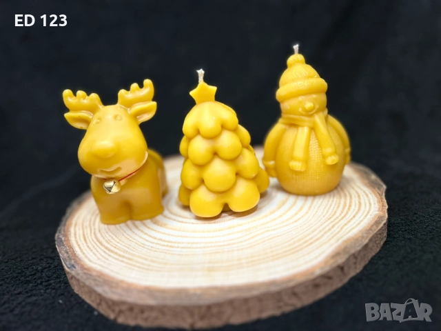 Ръчно изработени свещи от 100% чист пчелен восък