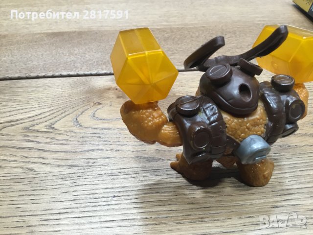 Скайландър Qiyun Wallop Skylanders Trap Team 1 McDonald's Happy Meal Toy W/Motion — 3.2, снимка 3 - Колекции - 43171633