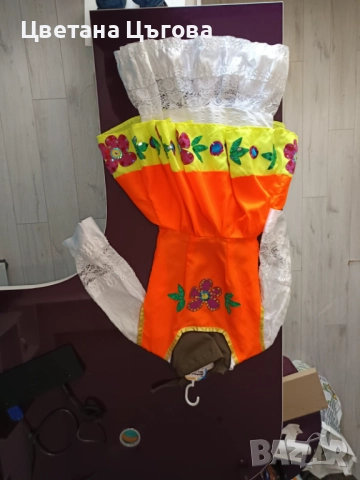 фолклорна риза, престилка, сукман