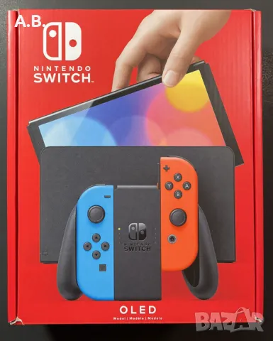 Nitendo Switch Oled с Гаранция и подаръци, снимка 1 - Nintendo конзоли - 48797213