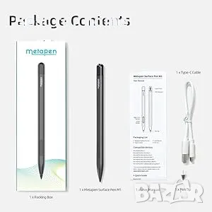 Metapen Stylus Pen M1 за Microsoft Surface, HP, ASUS, DELL, Acer, SONY и ViewSonic, снимка 3 - Таблети - 49188197