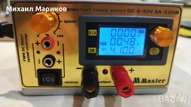 Стабилизиран лабораторен токоизправител, снимка 4 - Друга електроника - 49849432