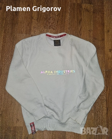 Alpha Industries блуза, снимка 2 - Блузи - 52860588