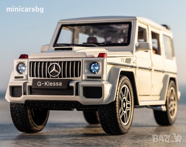 Метални колички: Mercedes-Benz AMG G63 / G-Wagon (Мерцедес-Бенц АмГ), снимка 3 - Колекции - 38150591