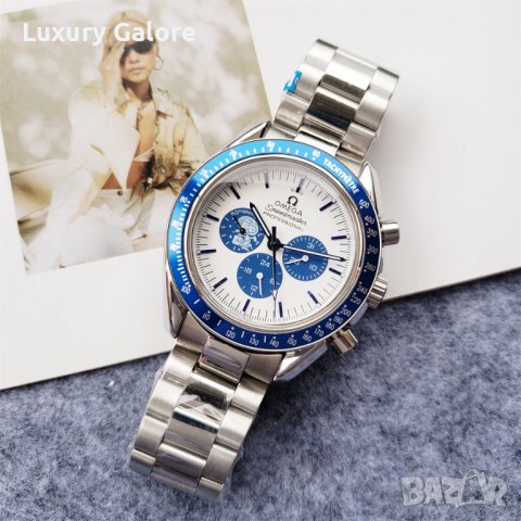 Мъжки часовник OMEGA Speedmaster Anniversary Series “Silver Snoopy Award” с кварцов механизъм, снимка 2 - Мъжки - 39334679