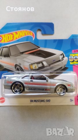 Hot Wheels '84 Mustang SVO, снимка 1 - Колекции - 39623301