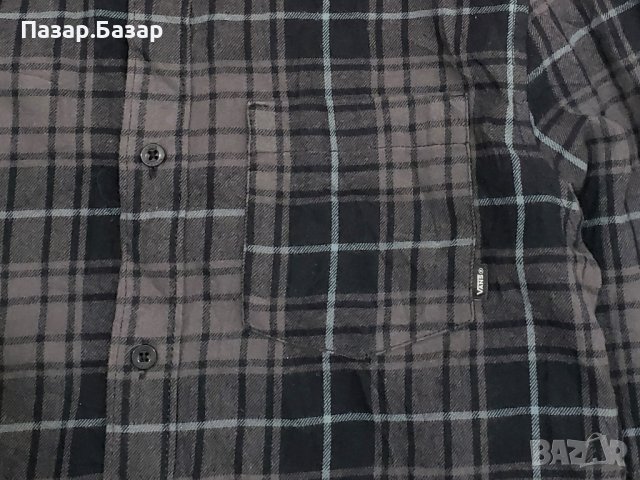 VANS Off The Wall Оригинална Фланелна Зимна Риза (S), снимка 3 - Ризи - 42993990