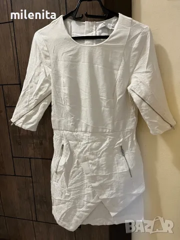 Красива и секси бяла рокля, XS/S размер