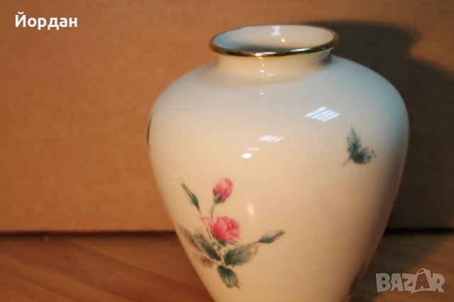 Немска порцеланова ваза ''КРМ'', снимка 6 - Антикварни и старинни предмети - 43789657