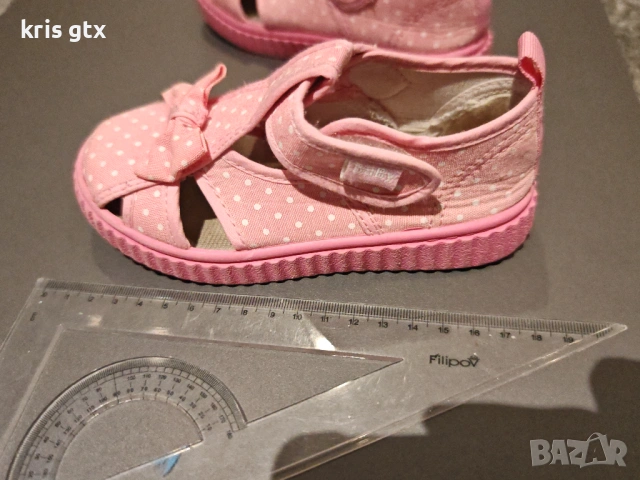 два чифта детски пантофи с панделка – №25, снимка 11 - Детски пантофи - 53484719