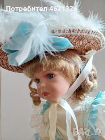 Порцеланова кукла Адел нова от Alberon Collection, лимитирано издание, снимка 5 - Декорация за дома - 52044363