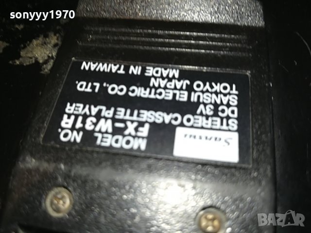 SANSUI FX-W31R-WALKMAN-ВНОС SWEDEN 1705221426, снимка 11 - Радиокасетофони, транзистори - 36789641