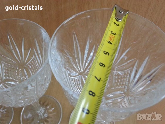 кристални чаши, снимка 13 - Антикварни и старинни предмети - 26224825