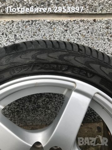 Алуминиеви джанти с гуми Silverstone 195/50/R15, снимка 5 - Гуми и джанти - 33142863