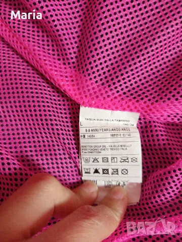 Пролетно яке за момиче на Бенетон , снимка 4 - Детски якета и елеци - 47821128