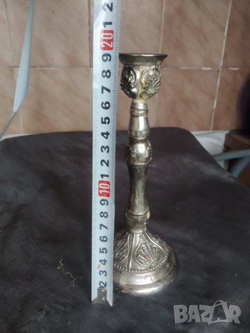 метален свещник, снимка 4 - Декорация за дома - 35305204