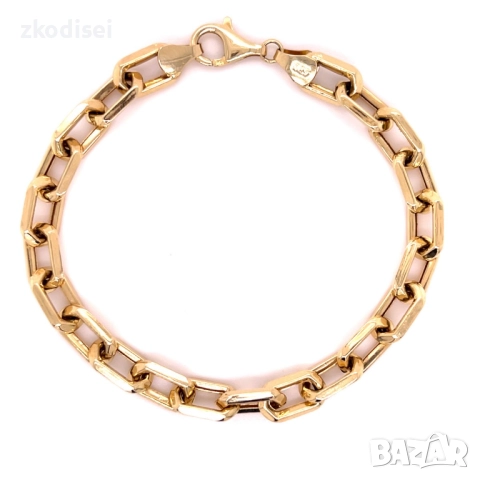 Златна дамска гривна 7,64гр. 18,5см. 14кр. проба:585 модел:36319-6