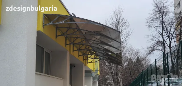 Модулни поликарбонатни навеси, козирки - изграждане ремонт, снимка 7 - Градински мебели, декорация  - 47557383