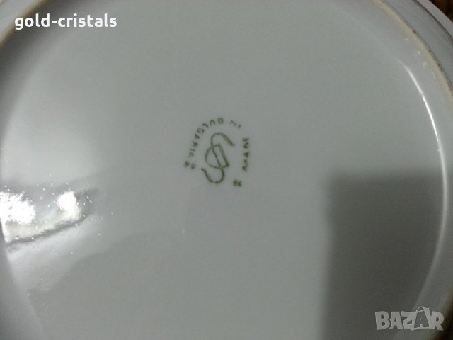 Стар български порцелан купа , снимка 5 - Аксесоари за кухня - 35031102