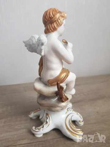 Стара порцеланова фигура-ангелче, снимка 9 - Колекции - 47258290