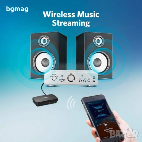 Anker Soundsync A3352 Bluetooth 5.0 приемник за телефон, снимка 4 - Други - 52081361