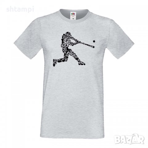 Мъжка тениска Бейзболен играч Baseball Player,спорт,Изненада,Подарък,Празник , снимка 4 - Тениски - 36812732