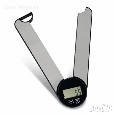 Кухненска везна сгъваема Rosberg, 5 кг., батерия CR2032 LCD екран, S/s, снимка 4 - Други - 50169554