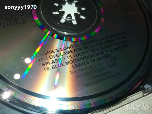 PLACIDO DOMINGO-LOVE SONGS-ORIGINAL CD-ВНОС GERMANY 2802251908, снимка 16 - CD дискове - 49317550