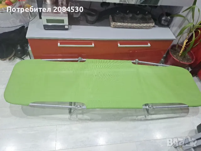 Шезлонг с двустранно регулиране 180/55см, снимка 11 - Градински мебели, декорация  - 49700978