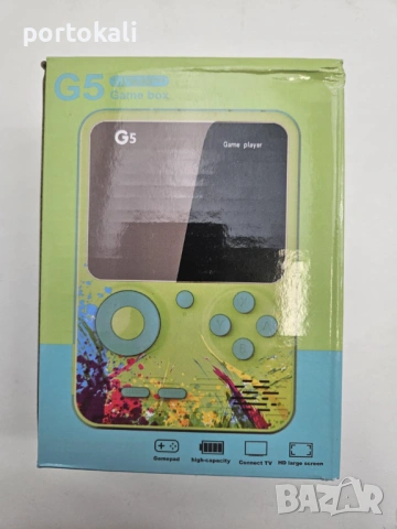 Преносима видео игра, игрова конзола G5 Game Box 500 игри, снимка 9 - Други игри и конзоли - 53391113
