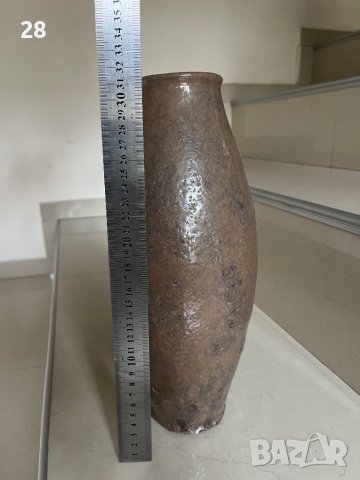 Стара ваза керамична, снимка 3 - Вази - 43046990
