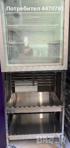 Мини фризер-витрина с поставка на колела