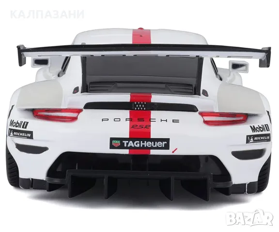Bburago Race - модел на кола 1:24 - Porsche 911 RSR Bburago 1:24 18-28013, снимка 4 - Коли, камиони, мотори, писти - 49124979