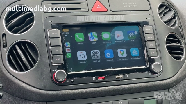 Volkswagen Tiguan 2007-2016 7" Мултимедия Навигация Android, снимка 3 - Аксесоари и консумативи - 51666935